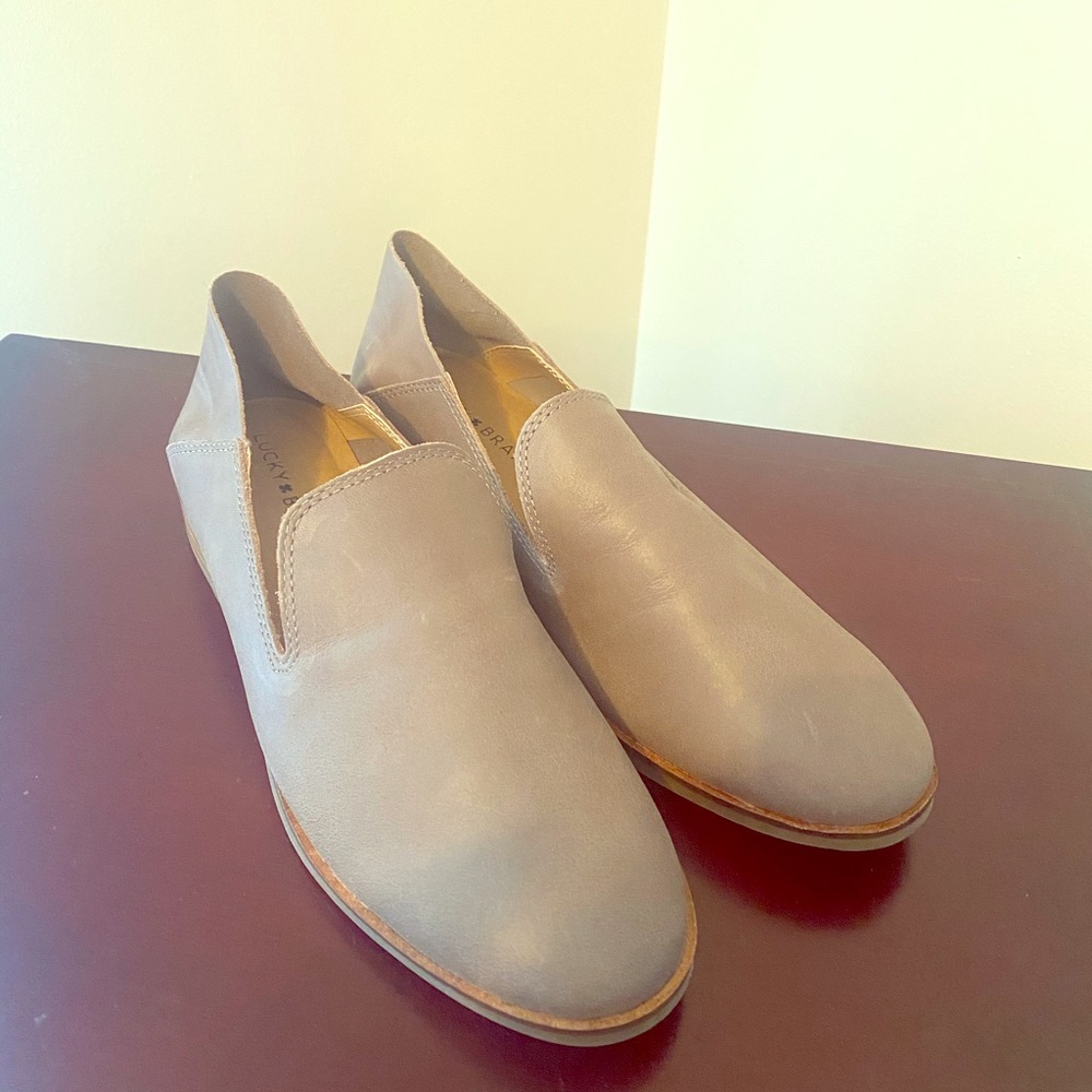 Lucky Brand Cahill Leather Flat